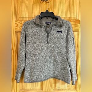Patagonia Better Sweater ¼ Zip Pullover Gray M